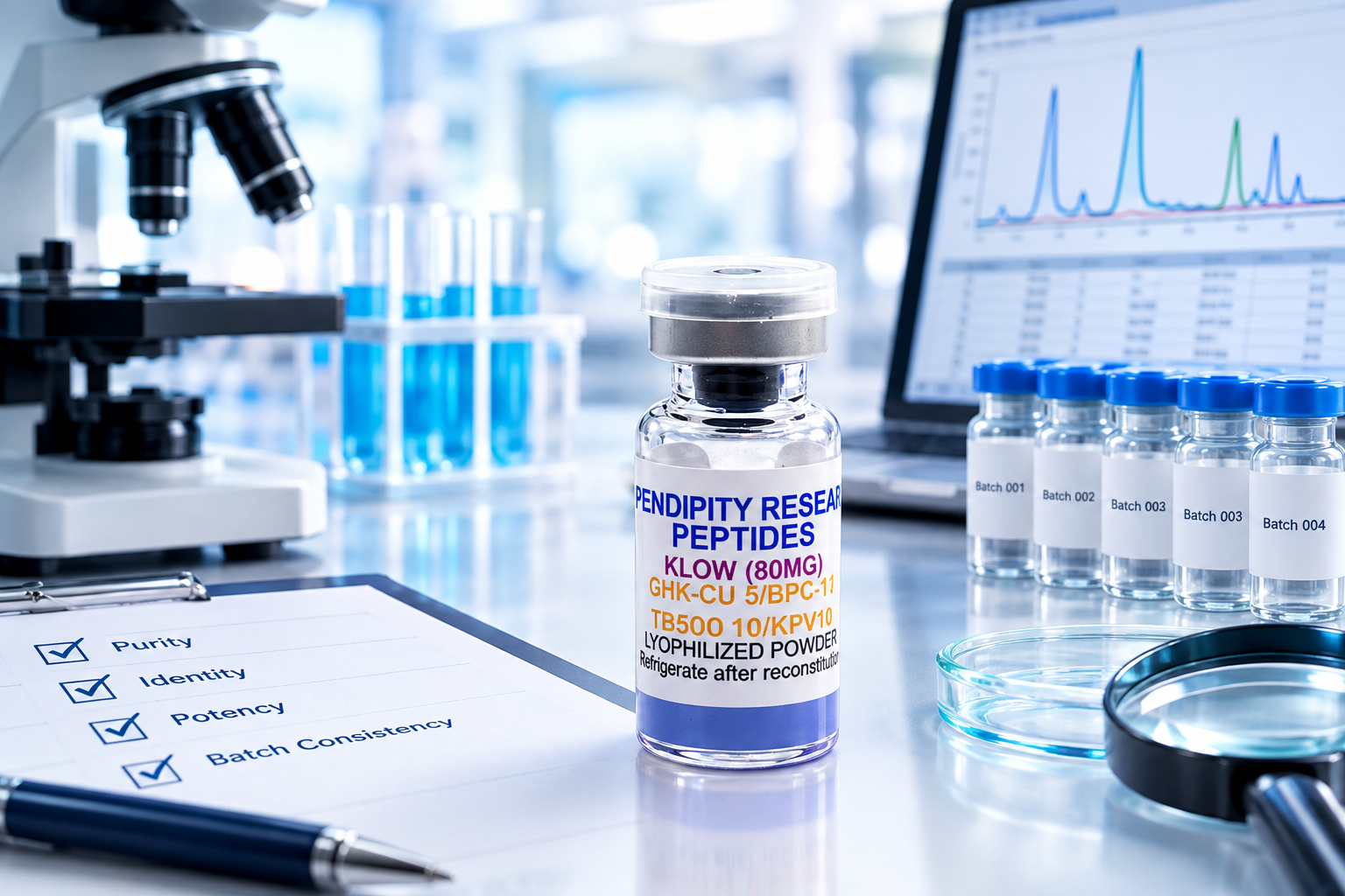 Buy Glow Peptide Online: How Researchers Can Assess Purity and Batch Consistency