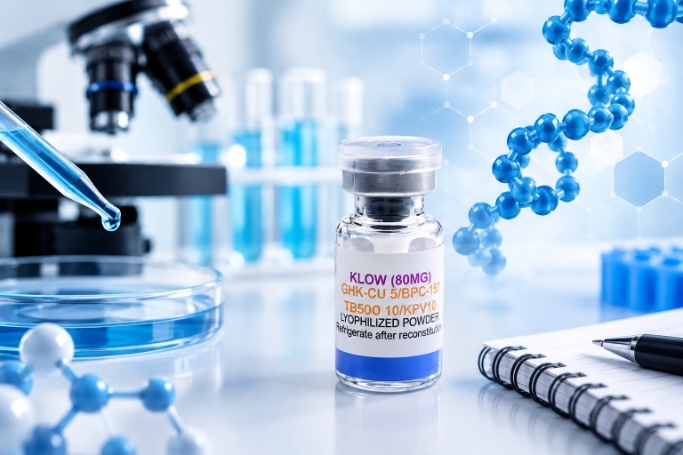 Klow peptide research